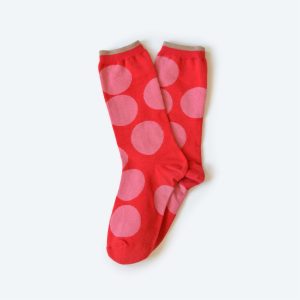 Hooray Sock Co. – Big Dot Red Sock: Small (Women’s 4 – 10)