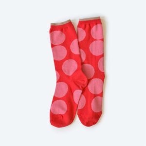 Hooray Sock Co. – Big Dot Red Sock: Small (Women’s 4 – 10)
